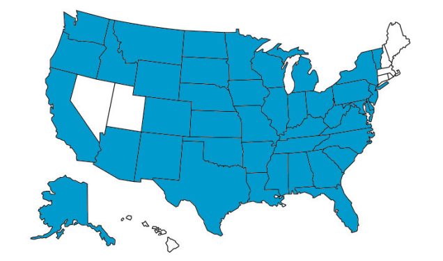 US Map After Seattle Trip